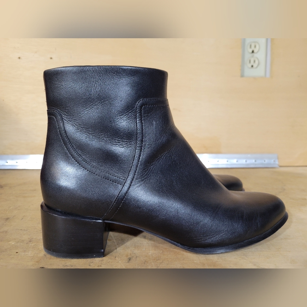 Vionic Kamryn Waterproof Black Ankle Booties Size 11 - Picture 2 of 13